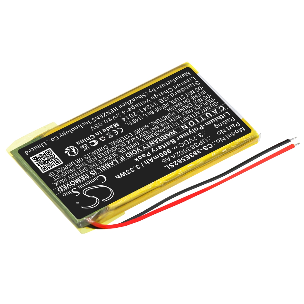 Compatible battery replacement for Palm UP383562A A6