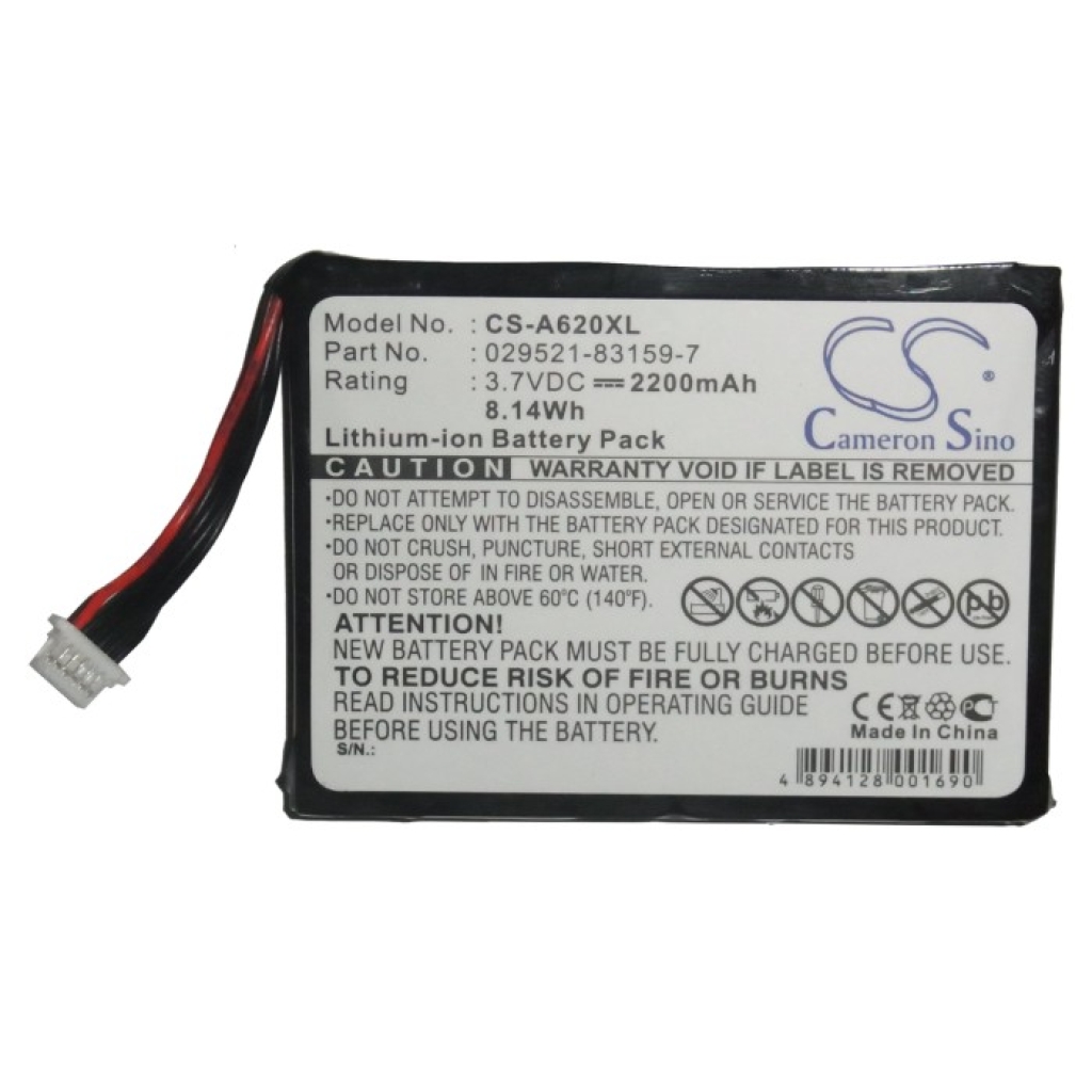 Batteries Tablette Batterie CS-A620XL