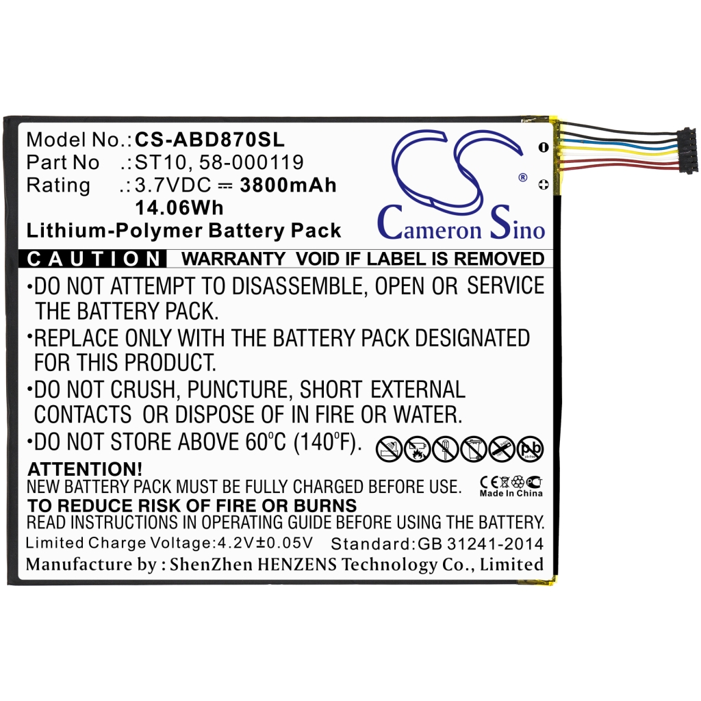 Batteries Remplace 26S1008