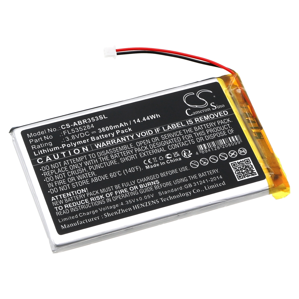 Jeu, PSP, NDS Batterie Anbernic CS-ABR353SL