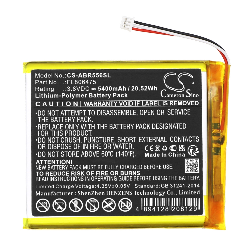 Jeu, PSP, NDS Batterie Anbernic CS-ABR556SL