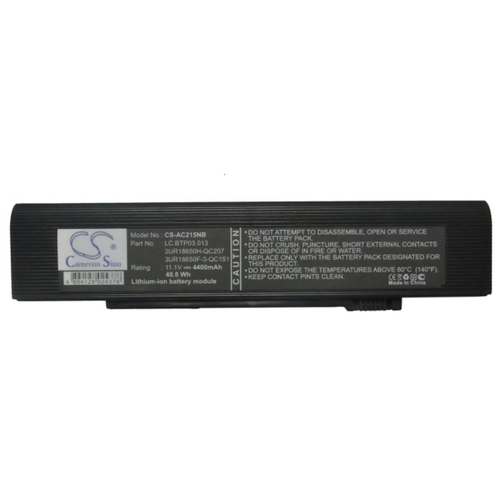 Batteries Remplace 3UR18650F-3-QC151