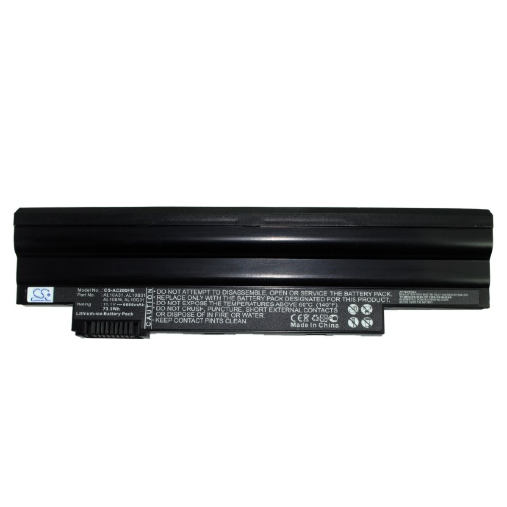 Batterie pour ordinateur portable Acer Aspire One D260-2BQss_XP316