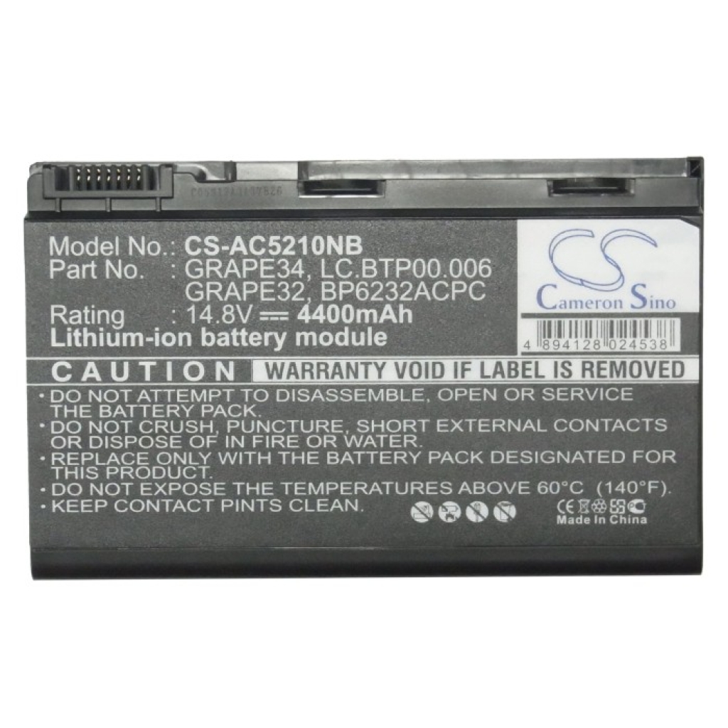 Batterie pour ordinateur portable Acer Extensa 5620G