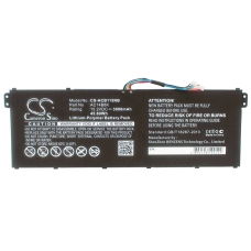 Remplacement de batterie compatible pour Gateway  AC14B8K, MS2392, KT.0040G.004, AC14B18K(4ICP5/57/80), KT0040G011...