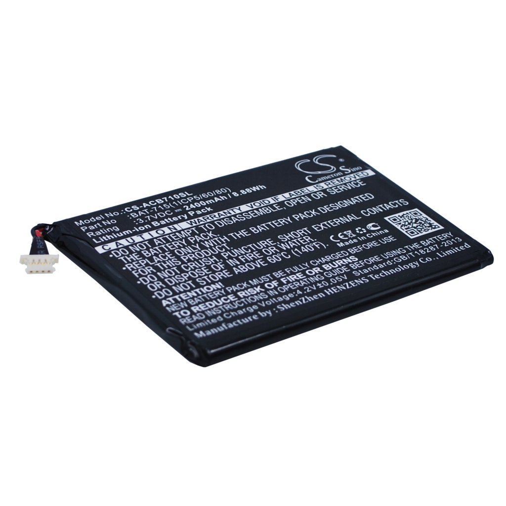 Tablette Batterie Acer CS-ACB710SL