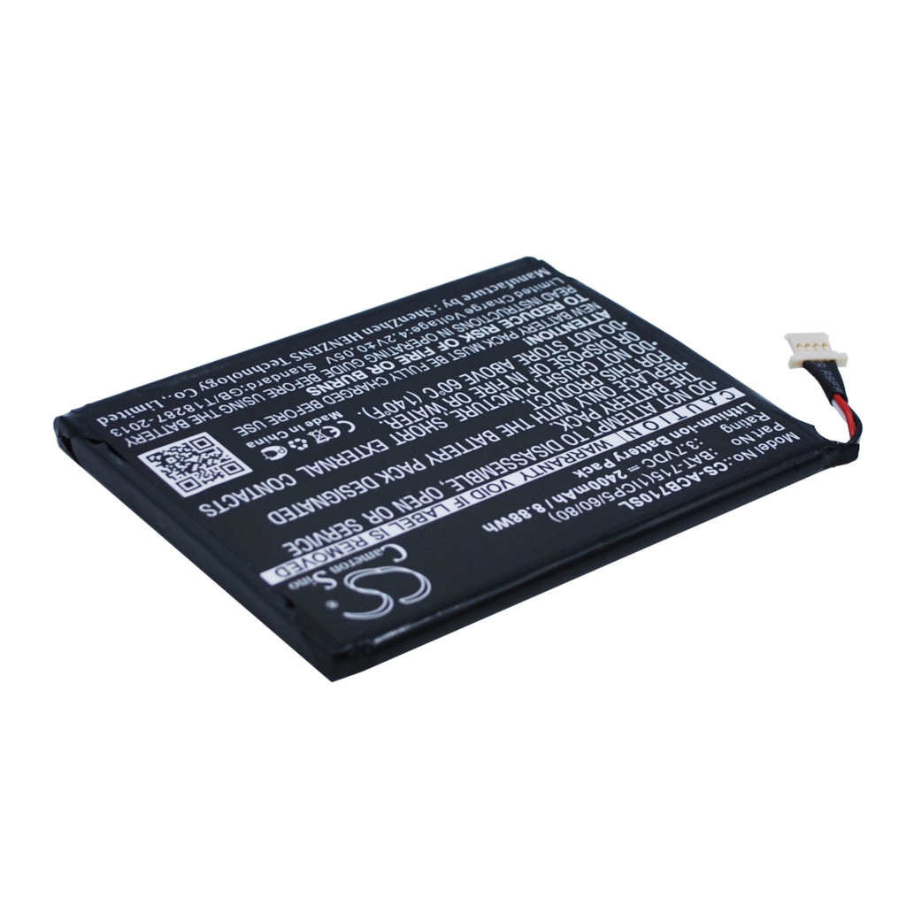 Tablette Batterie Acer CS-ACB710SL