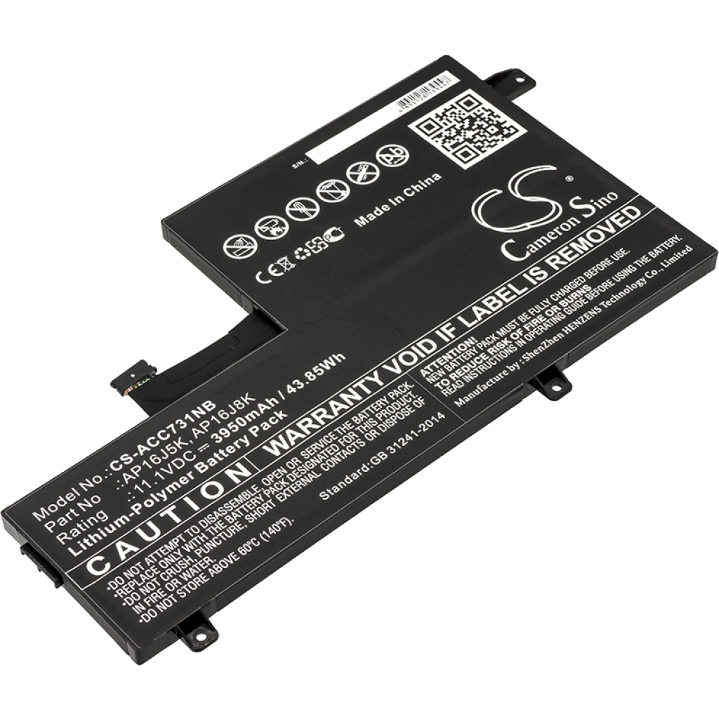 Batterie pour ordinateur portable Acer Chromebook 11 N7 C731-C118 (CS-ACC731NB)