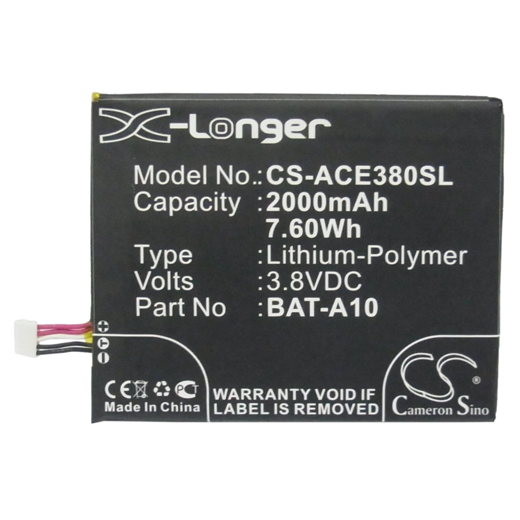 Batterie de téléphone portable Acer Liquid E3 (CS-ACE380SL)