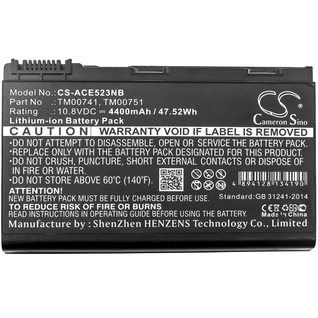 Batteries Remplace BT.00607.008