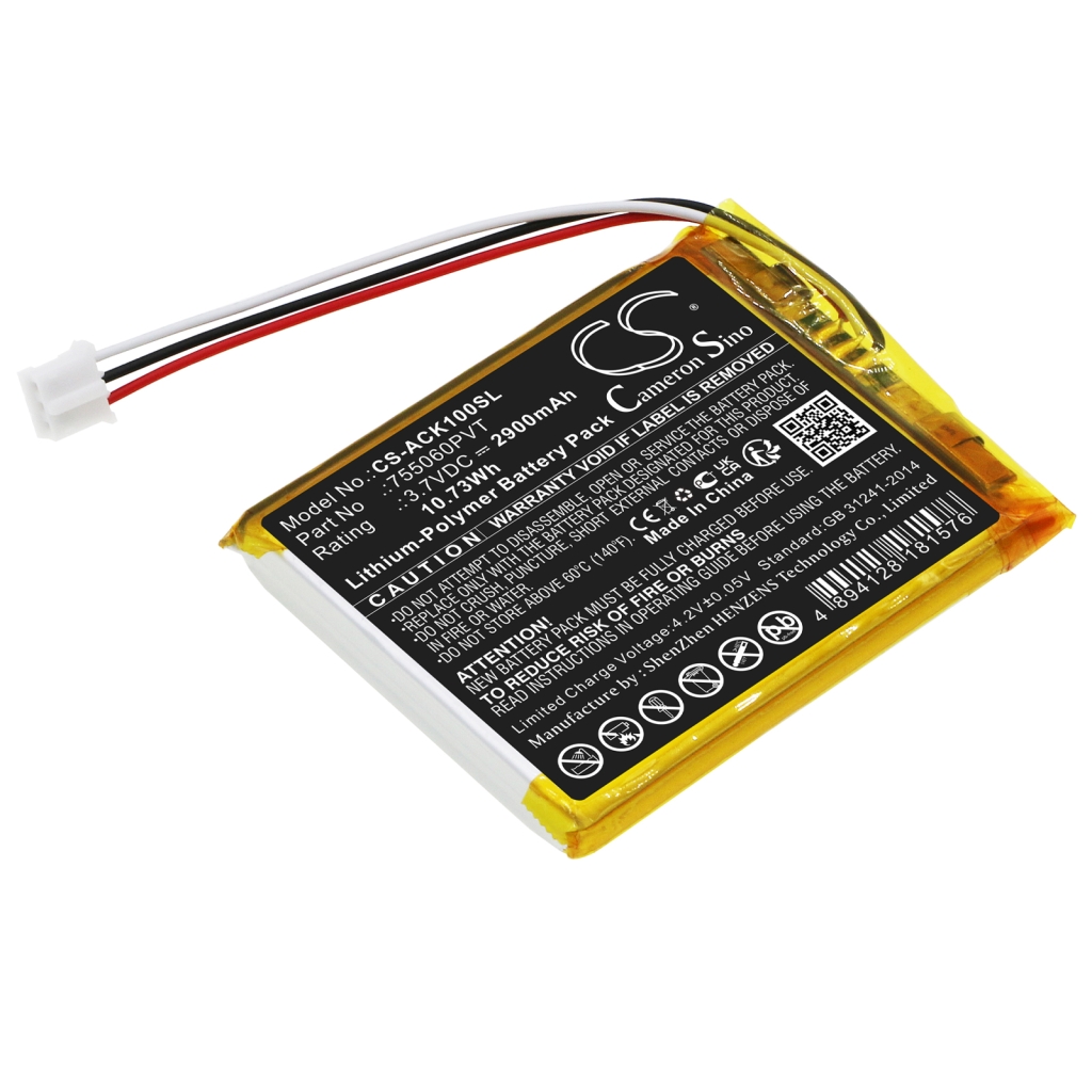 Battery Replaces 755060PVT