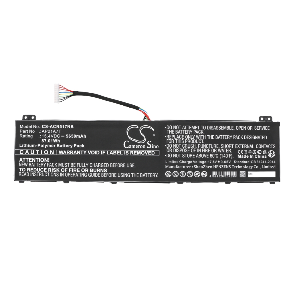 Batterie pour ordinateur portable Acer CS-ACN517NB