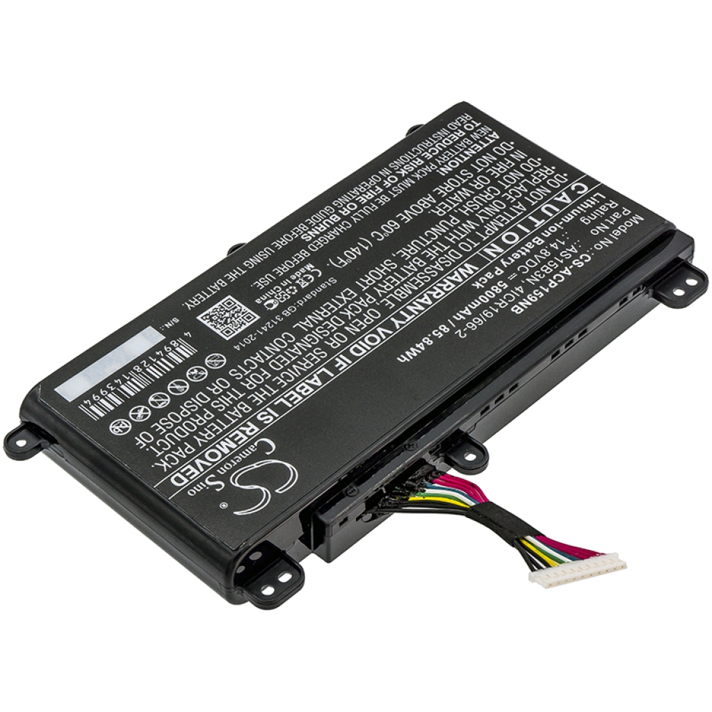 Batterie pour ordinateur portable Acer Predator 17 G9-792-78CG (CS-ACP159NB)