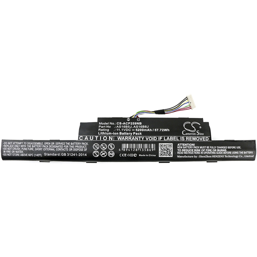 Batterie pour ordinateur portable Acer Travelmate P259-G2-M-588H (CS-ACP259NB)