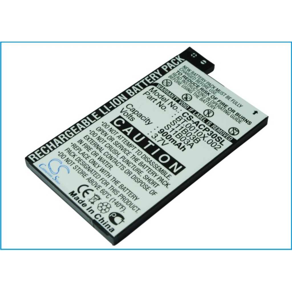 Mobile Phone Battery Acer CS-ACP30SL