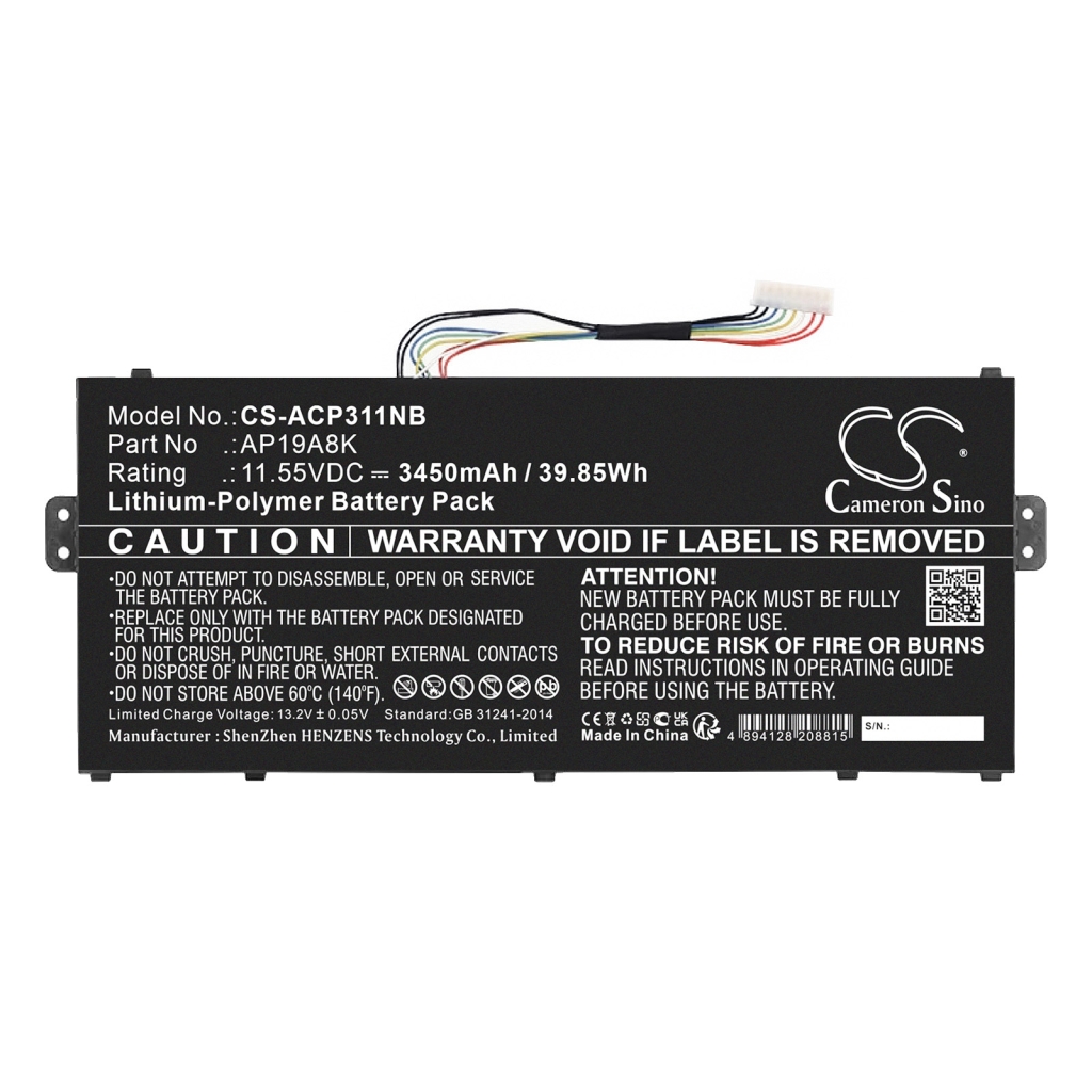 Batterie pour ordinateur portable Acer CS-ACP311NB