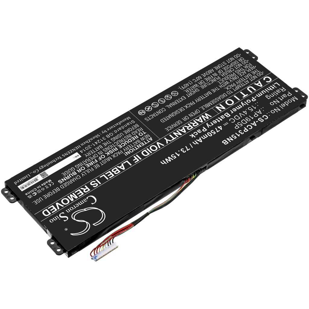 Batterie pour ordinateur portable Acer Conceptd 3 Ezel Cc315-72g-504k (CS-ACP315NB)