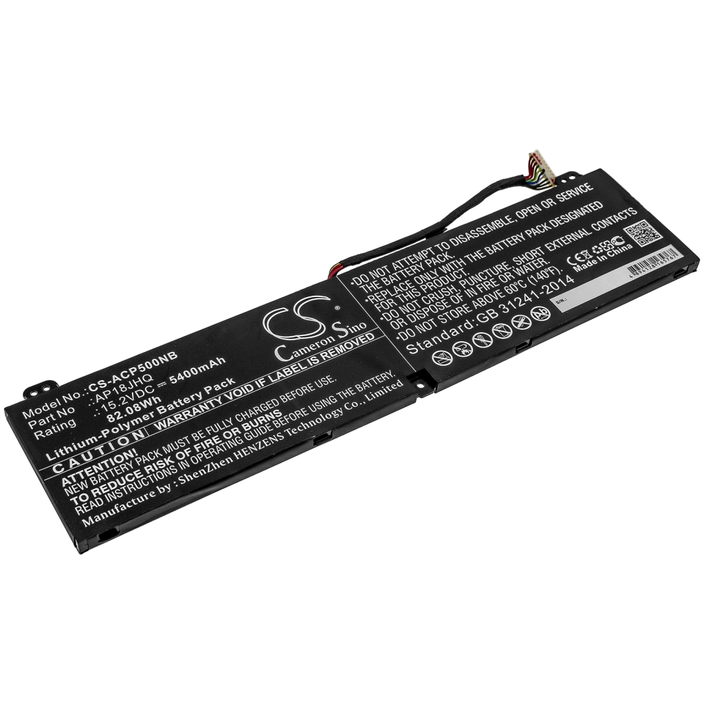 Batterie pour ordinateur portable Acer Predator Triton 500 PT515-51-7565 (CS-ACP500NB)