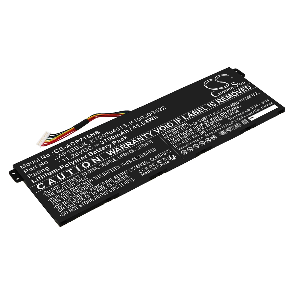 Batterie pour ordinateur portable Acer Chromebook 314 C933T-C0LF (CS-ACP715NB)