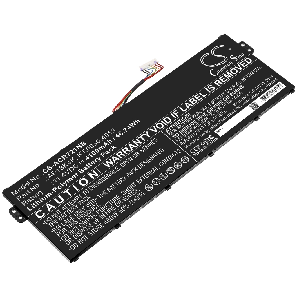 Batterie pour ordinateur portable Acer CS-ACR721NB