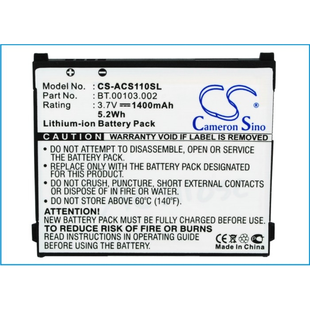 Battery Replaces 1UF504553-1-T0582