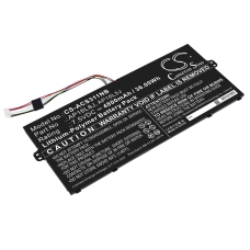 Remplacement de batterie compatible pour Acer AP16L5J,AP16L8J,KT.00205.002,KT.00205.008,KT.0020G.010