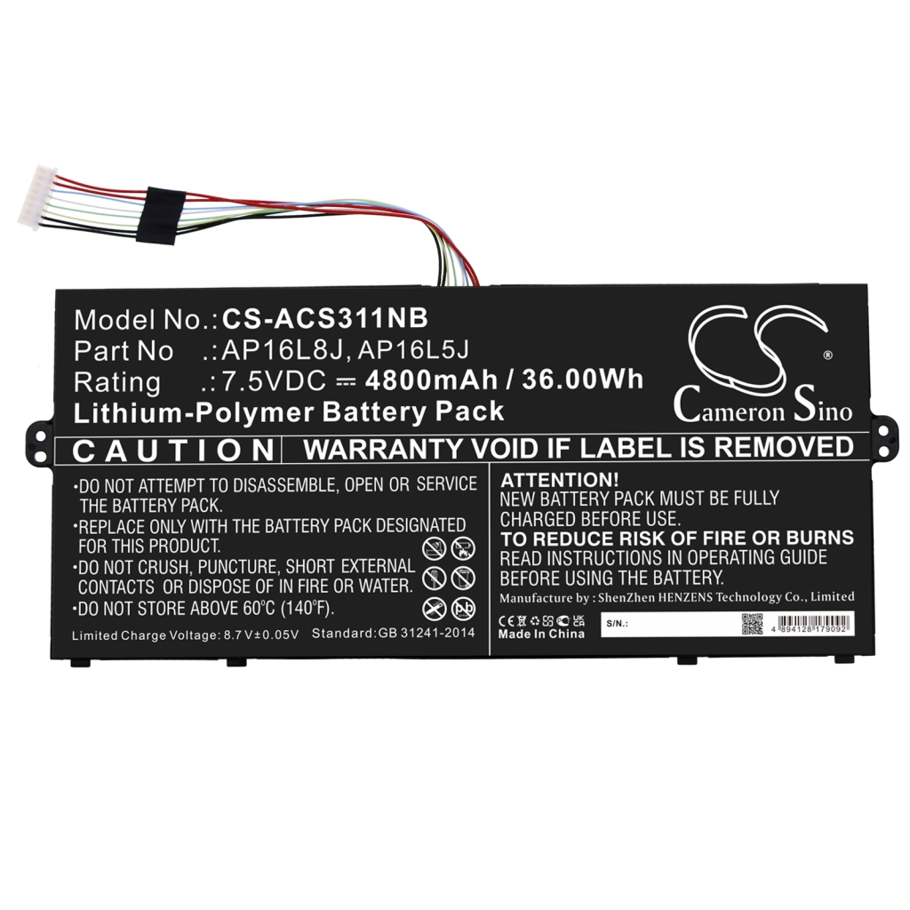 Batterie pour ordinateur portable Acer Swift 5 SF514-52TP-52EG