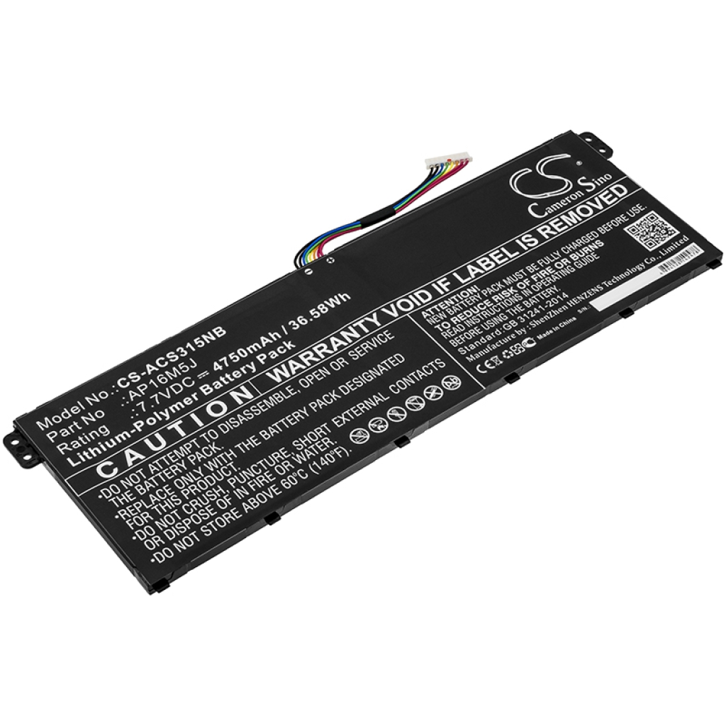 Batterie pour ordinateur portable Acer Aspire 1 A111-31-C8TB (CS-ACS315NB)