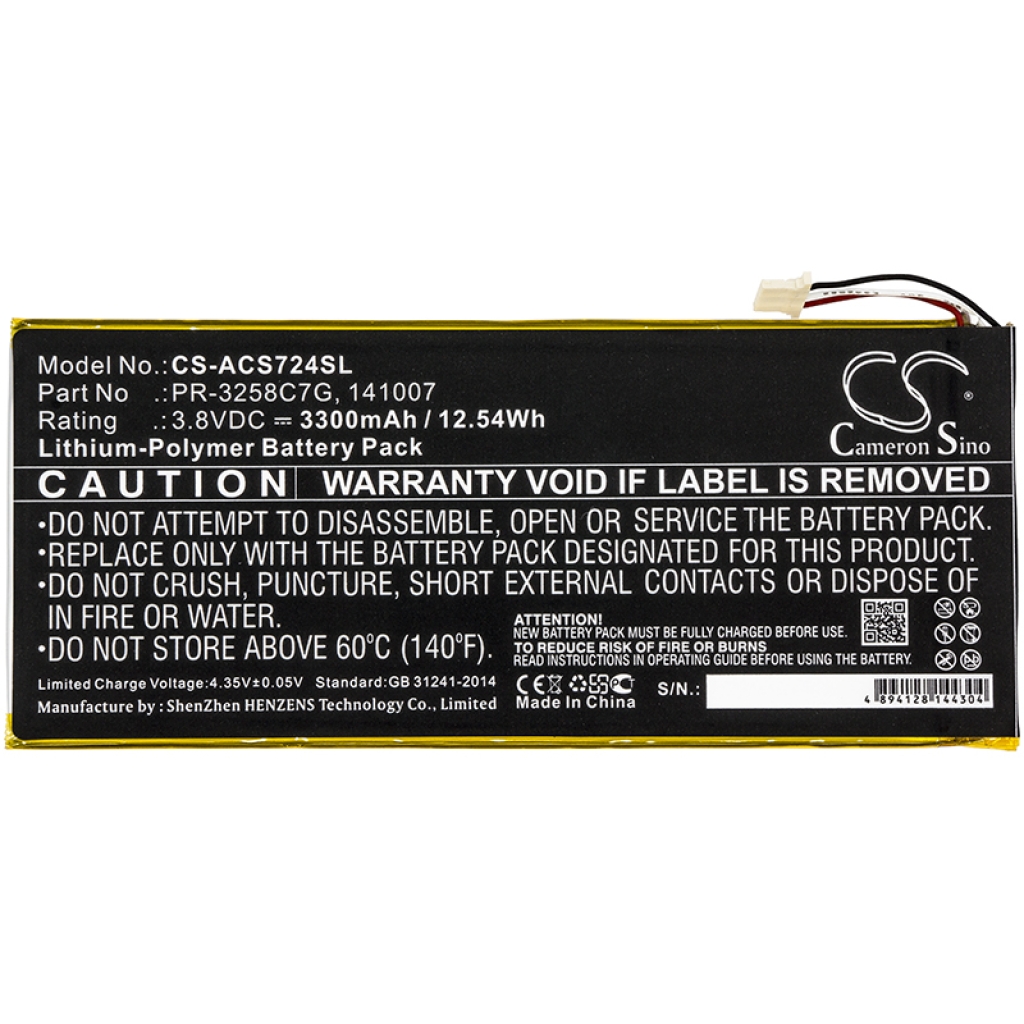 Battery Replaces KT.0010N.001