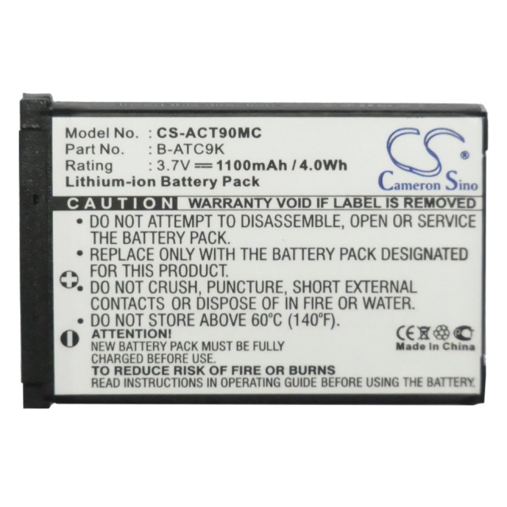 Batteries Remplace B-ATC9K