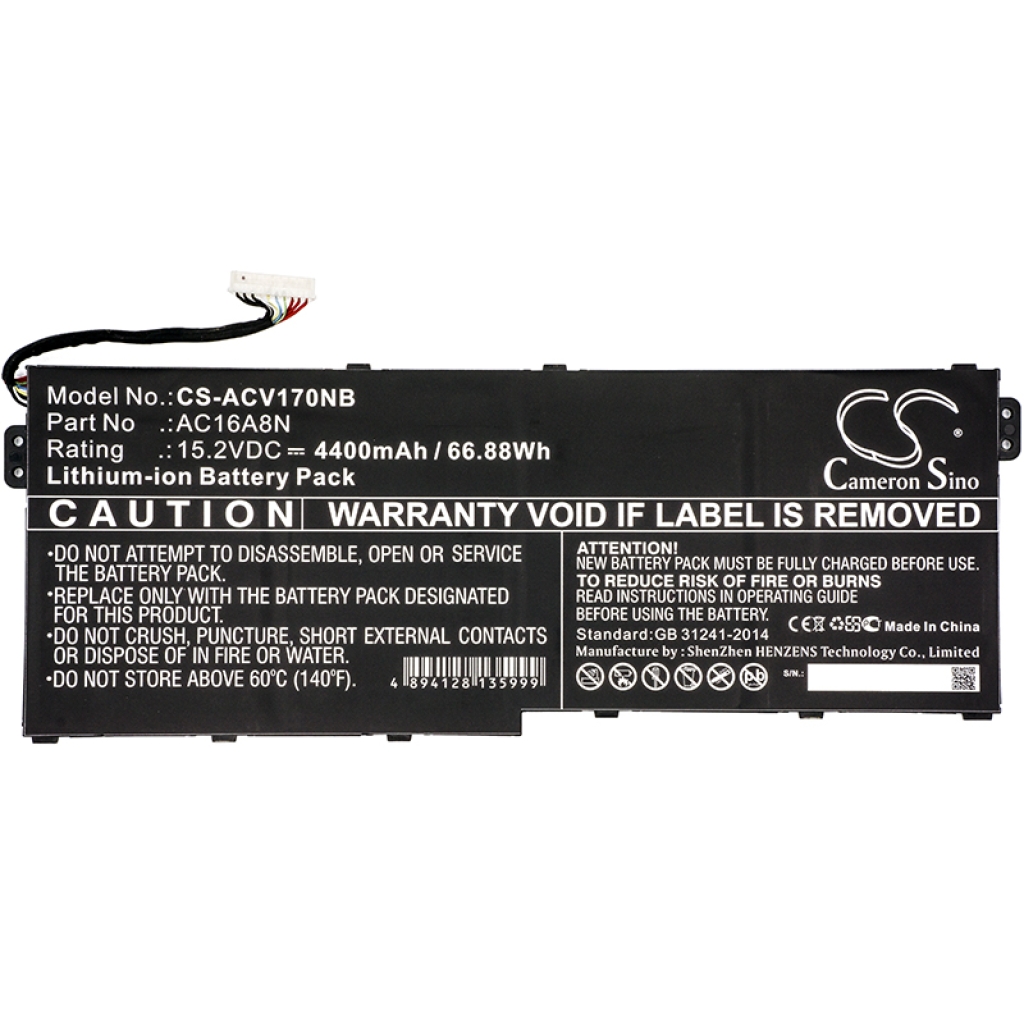 Batterie pour ordinateur portable Acer Aspire V17 Nitro (CS-ACV170NB)