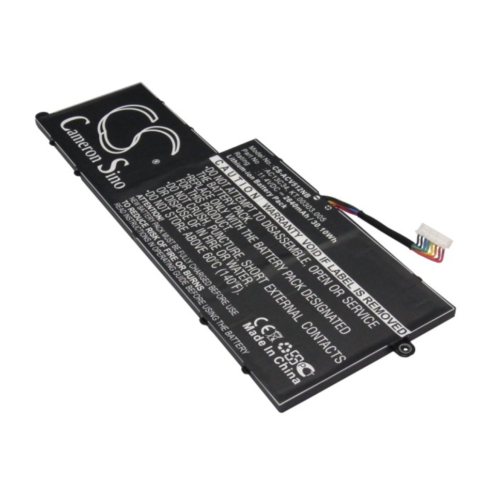 Batterie pour ordinateur portable Acer Aspire V5-122P-61454G50NBB (CS-ACV512NB)