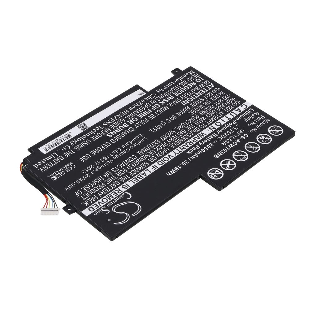 Compatible battery replacement for Acer AP15A3R