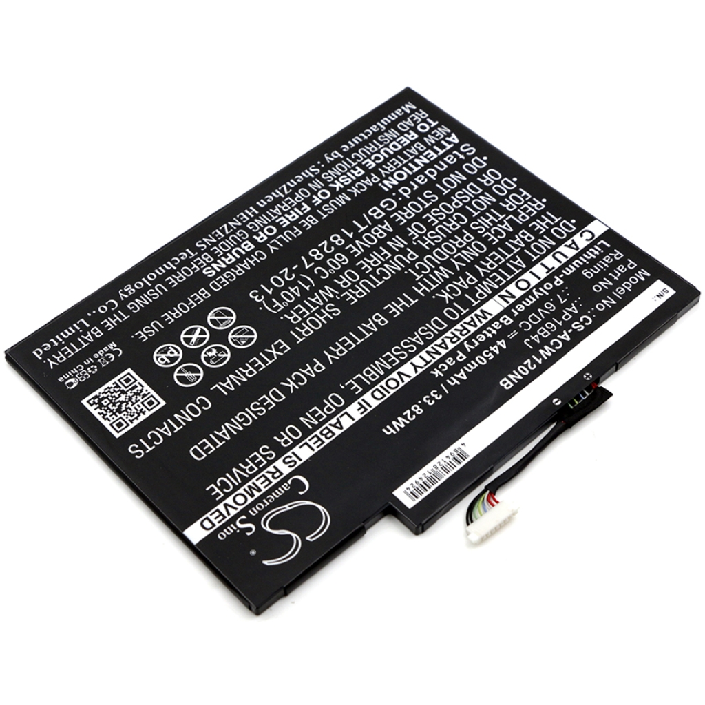 Batterie pour ordinateur portable Acer Switch 7 SW713-51GNP-81UL (CS-ACW120NB)