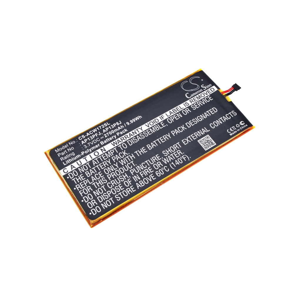 Tablette Batterie Acer CS-ACW172SL