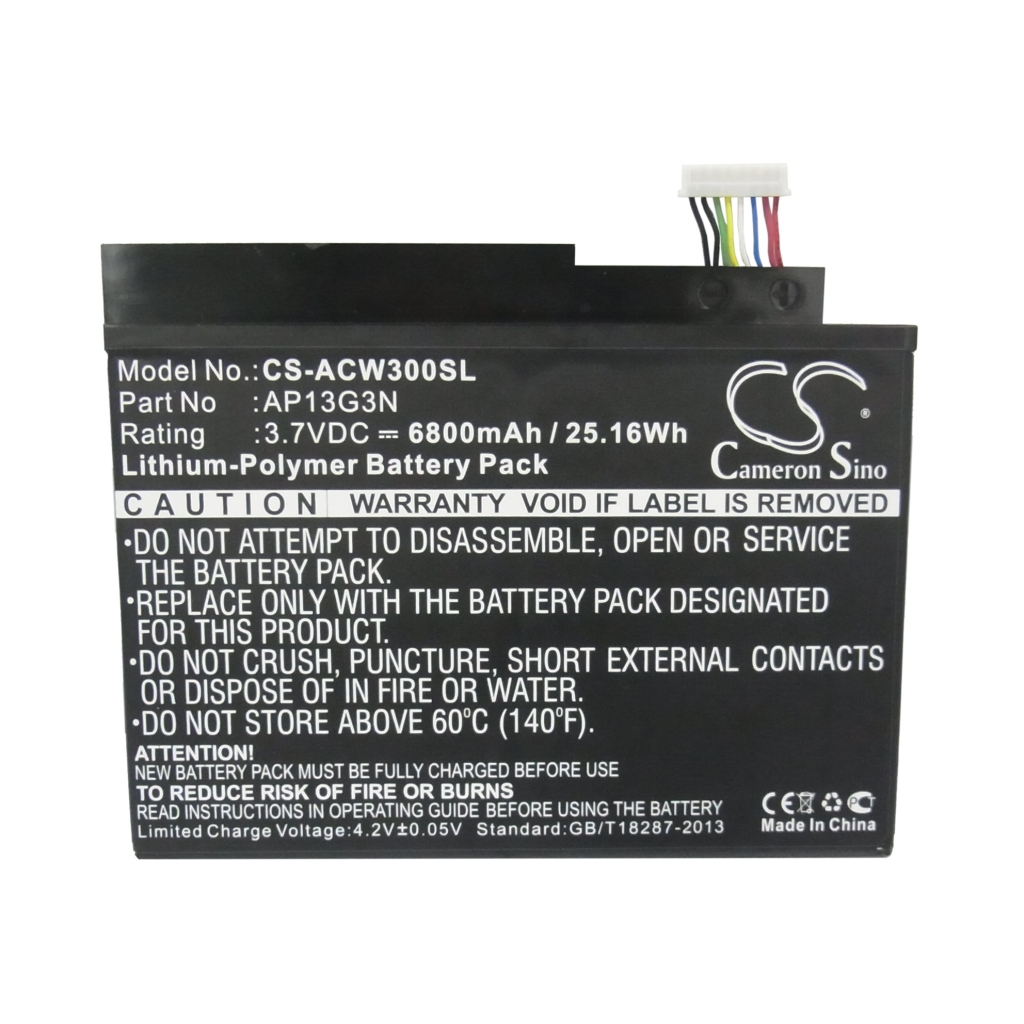 Tablette Batterie Acer Iconia Tab W3-810 (CS-ACW300SL)