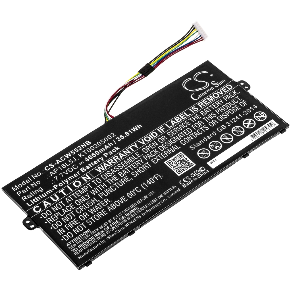 Battery Replaces KT00205002