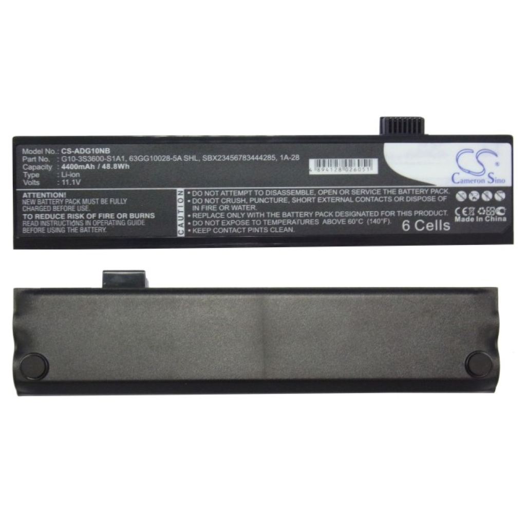 Notebook battery ECS CS-ADG10NB