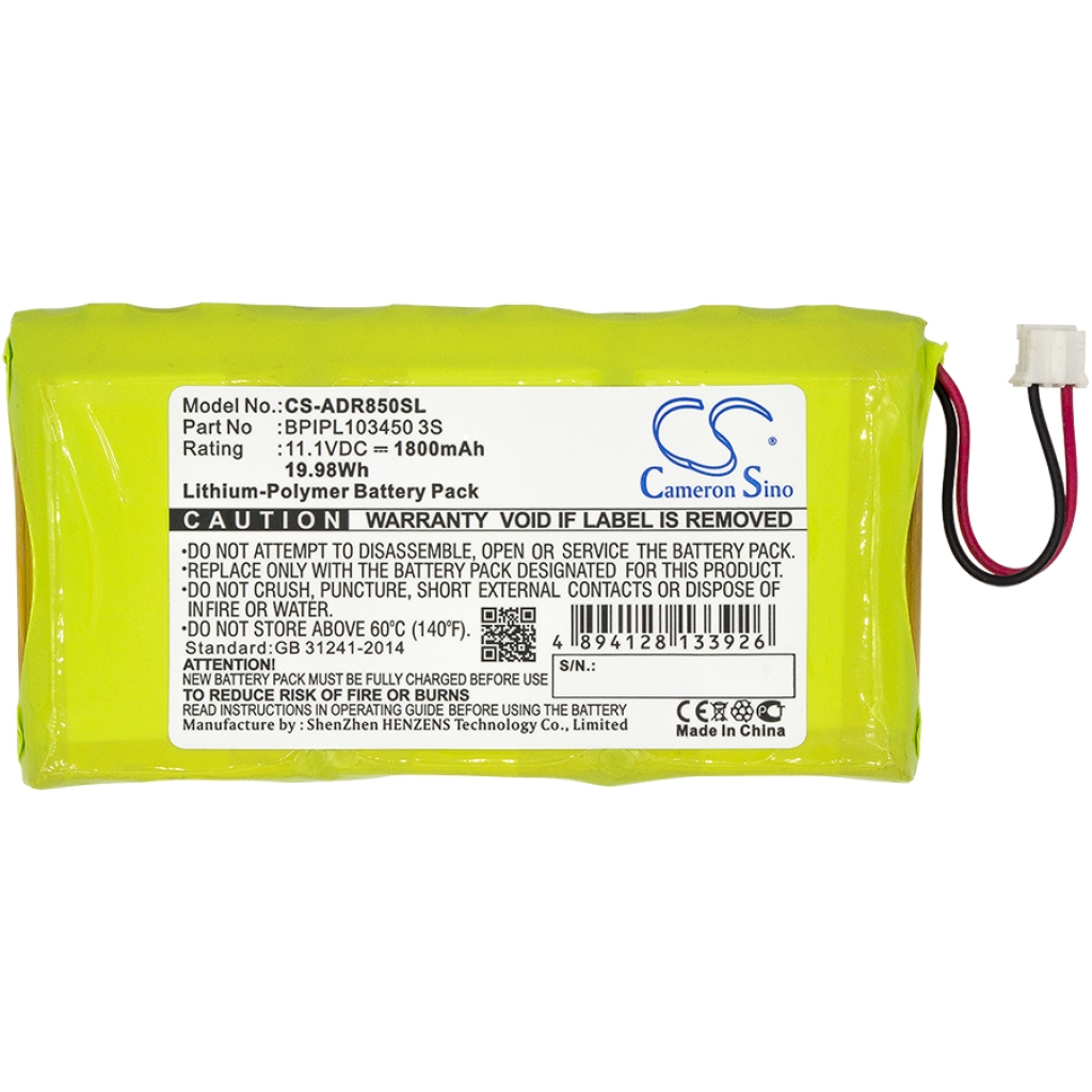 Compatible battery replacement for Albrecht BPIPL103450 3S