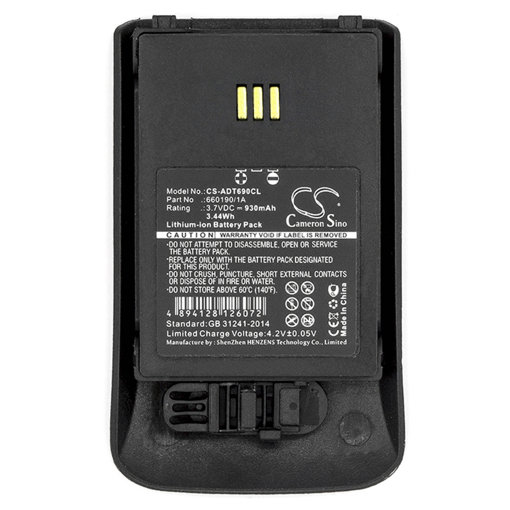 Batterie de téléphone sans fil Aastra CS-ADT690CL