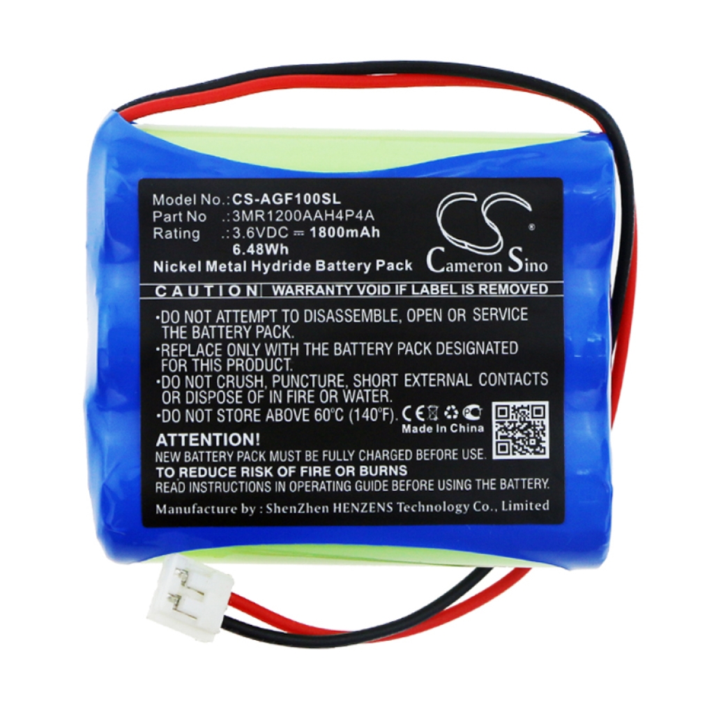 Remplacement de batterie compatible pour Algol 3MR1200AAH4P4A