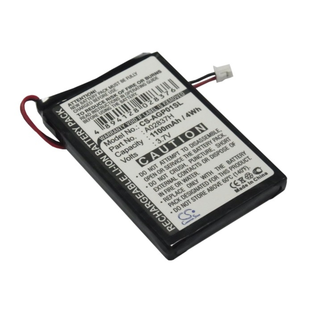 Compatible battery replacement for Audio Guidie 