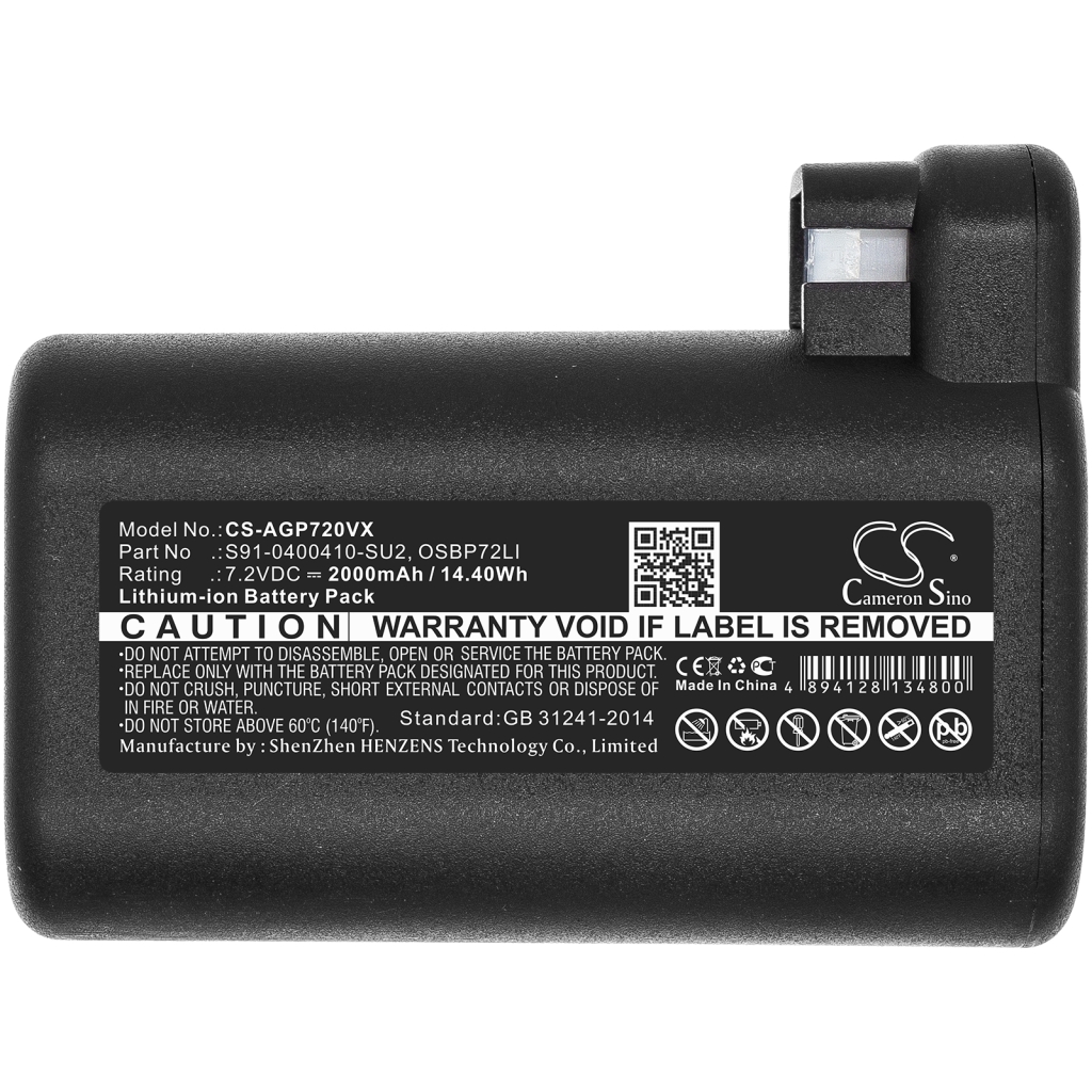 Vacuum Battery Electrolux ERV7210TG