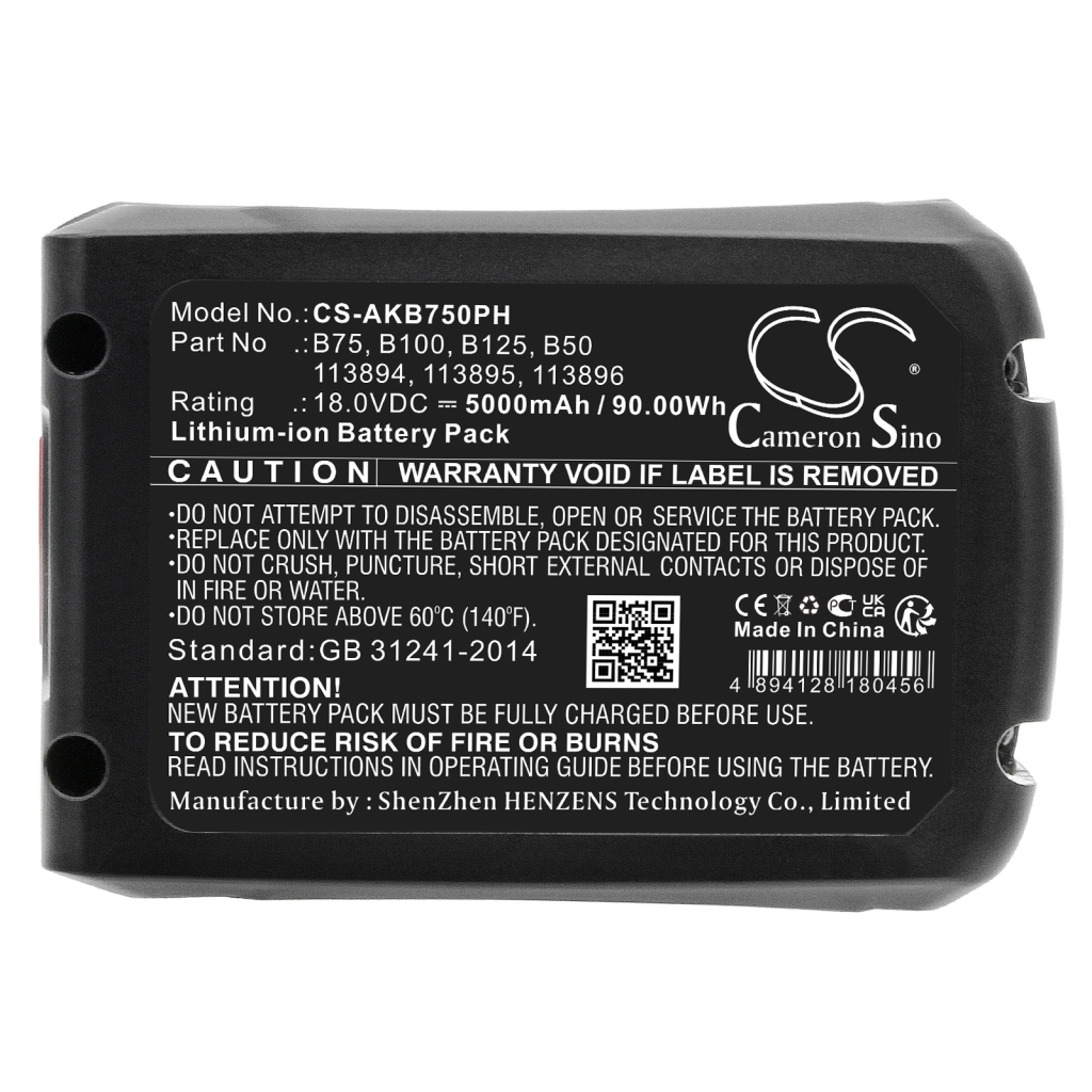 Batteries Remplace 113896