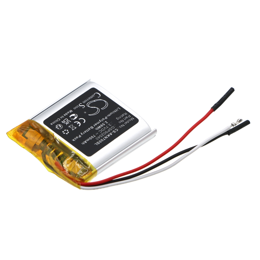 Compatible battery replacement for AKG GSP902540