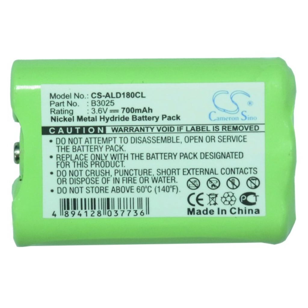 Batterie de téléphone sans fil NEC CS-ALD180CL