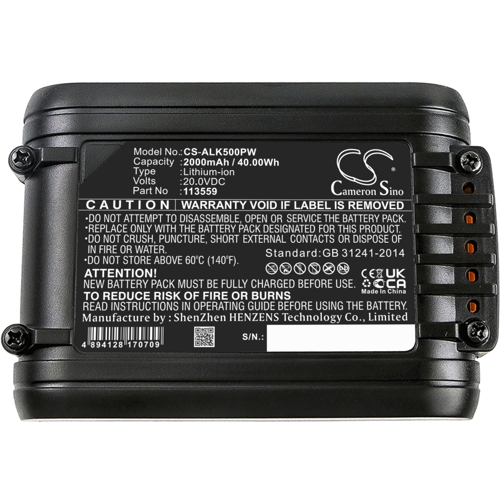 Battery Replaces WA3551.1