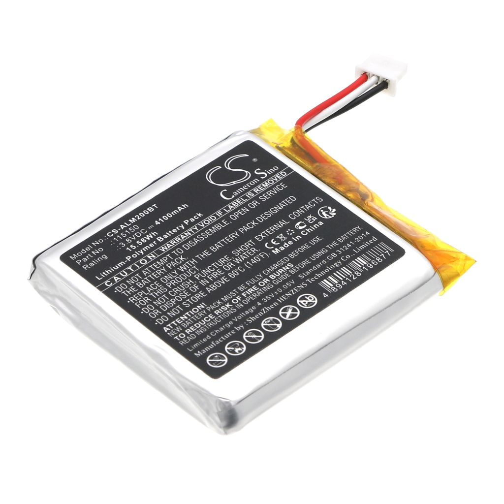 Compatible battery replacement for 2gig 115150