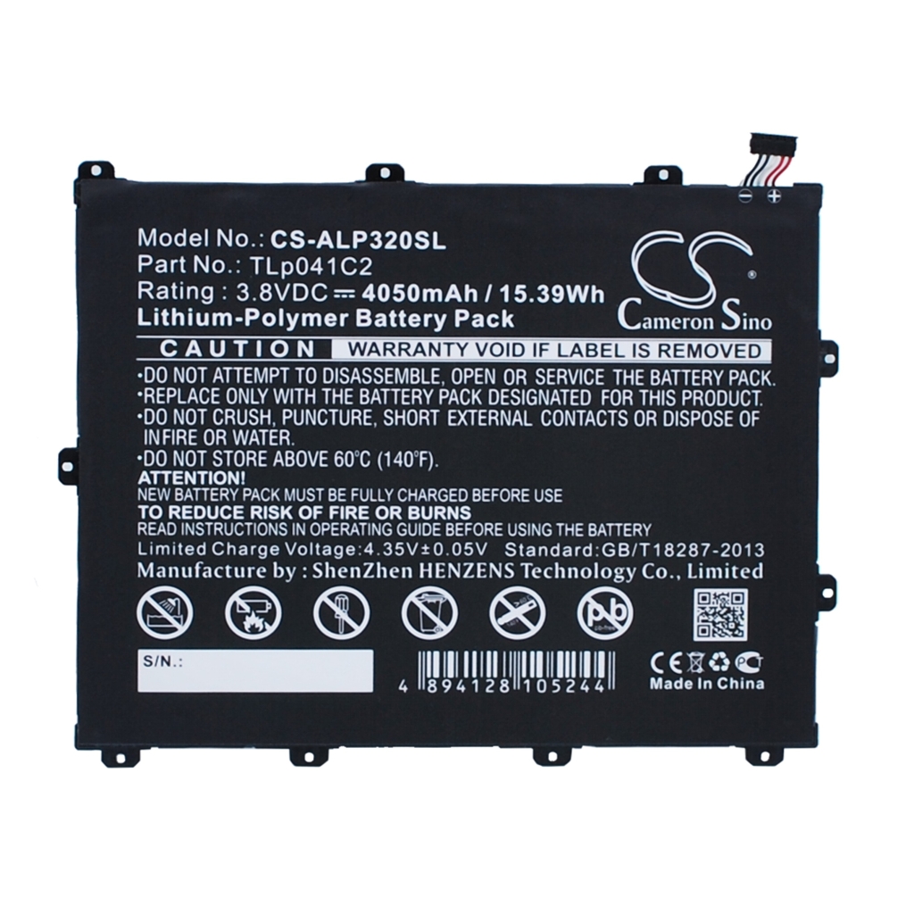 Batteries Remplace TLp041C2