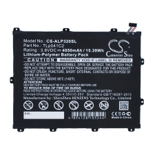 Remplacement de batterie compatible pour Alcatel TLP041C2,TLP041CC